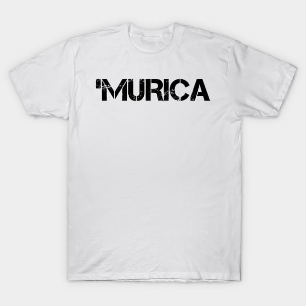 'Murica Patriotic Tee T-Shirt by kuallidesigns